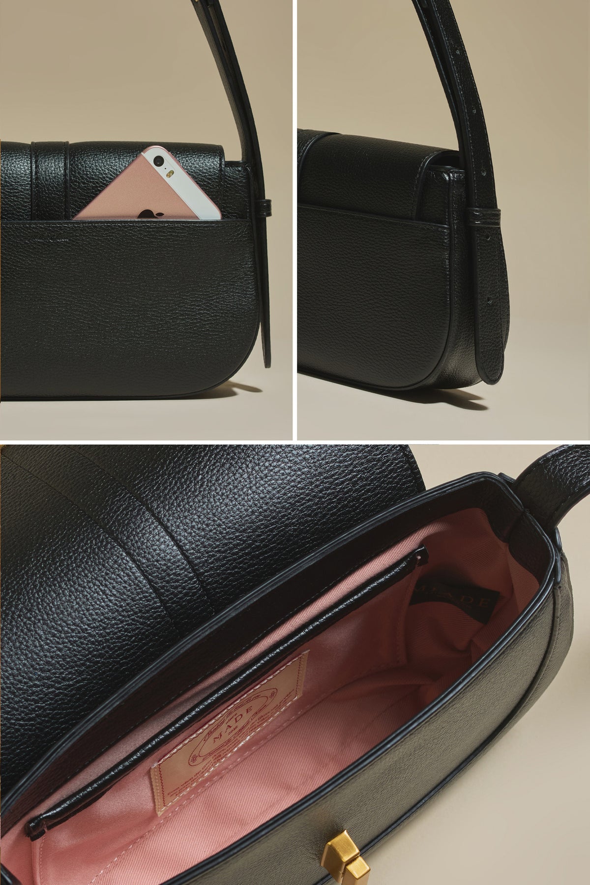 Firenze · Baguette S Black (Gold)