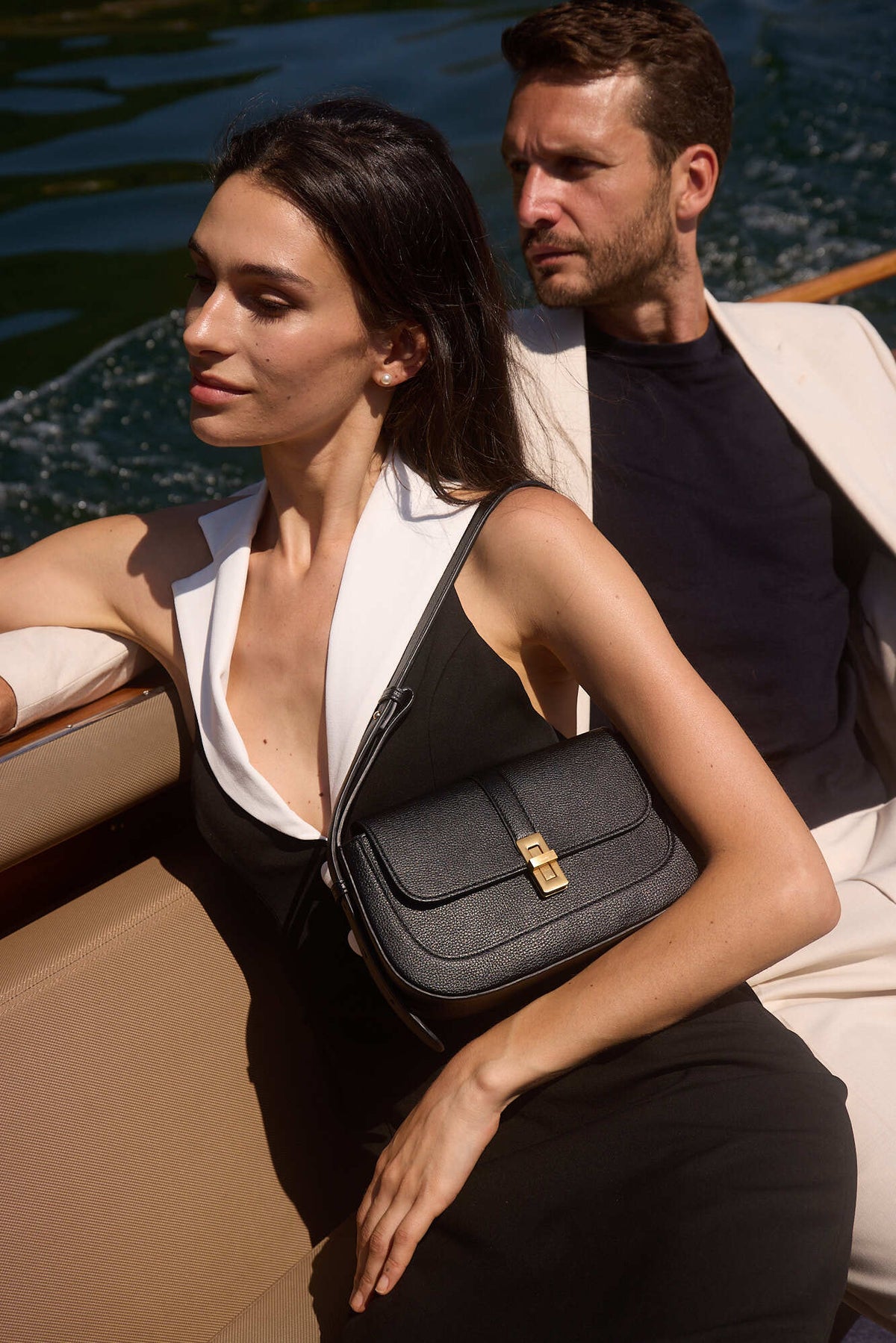 Firenze · Baguette S Black (Gold)