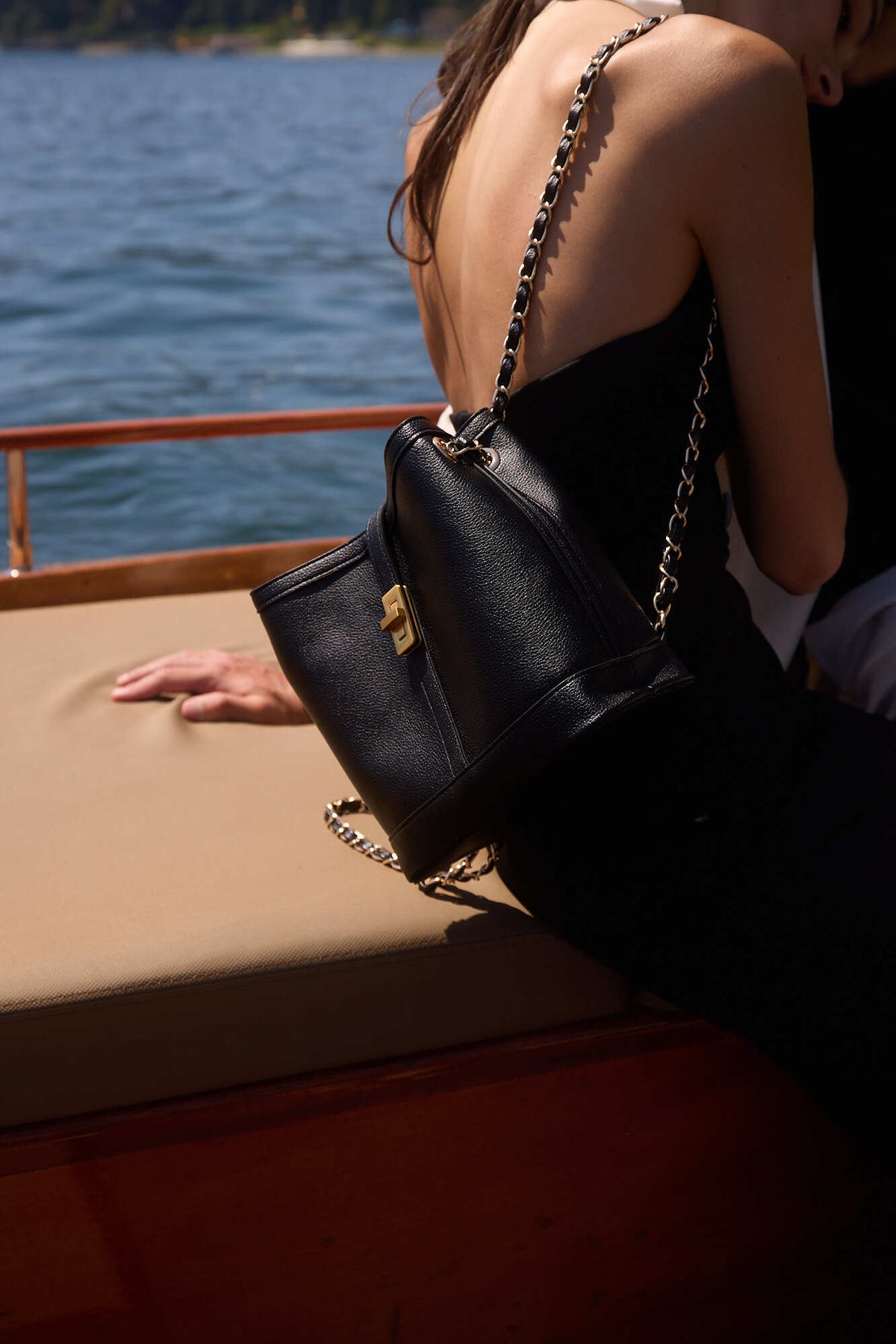 Firenze · Carol Backpack Black (Gold)