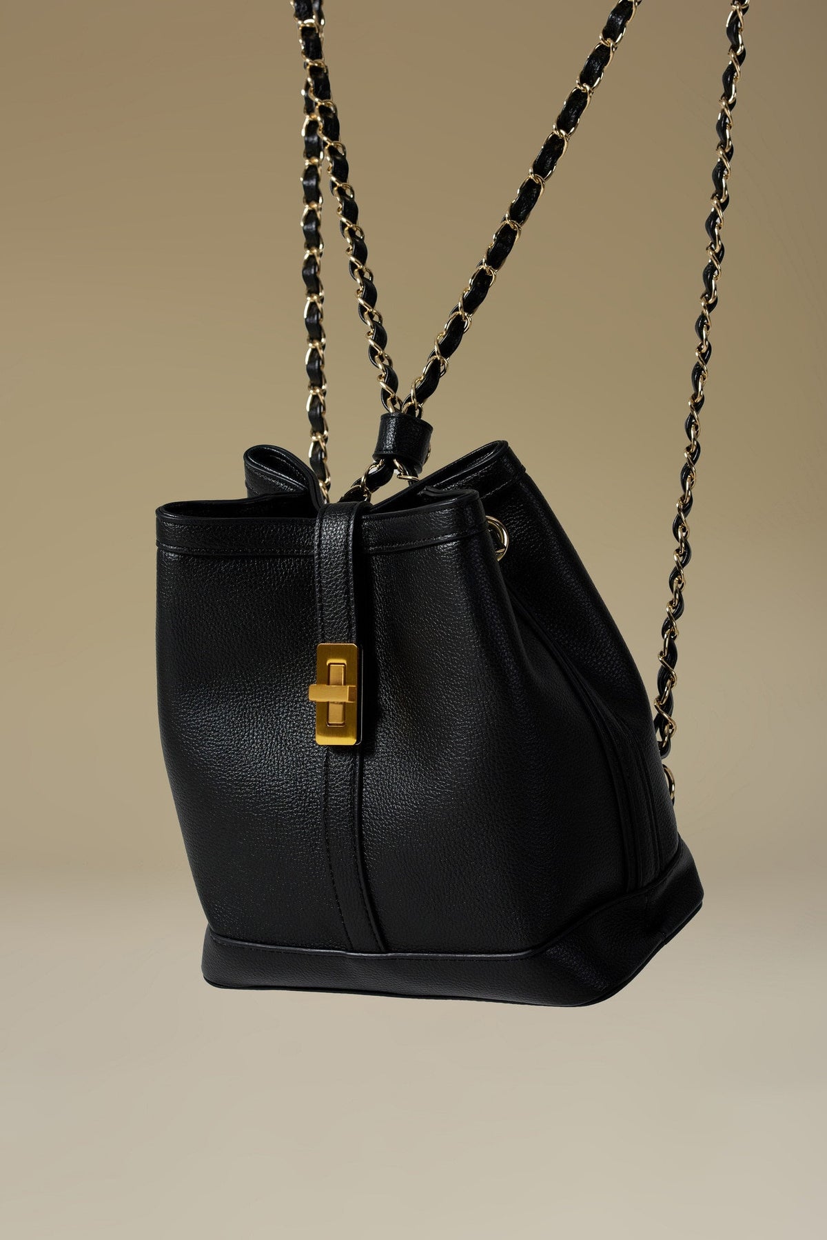 Firenze · Carol Backpack Black (Gold)
