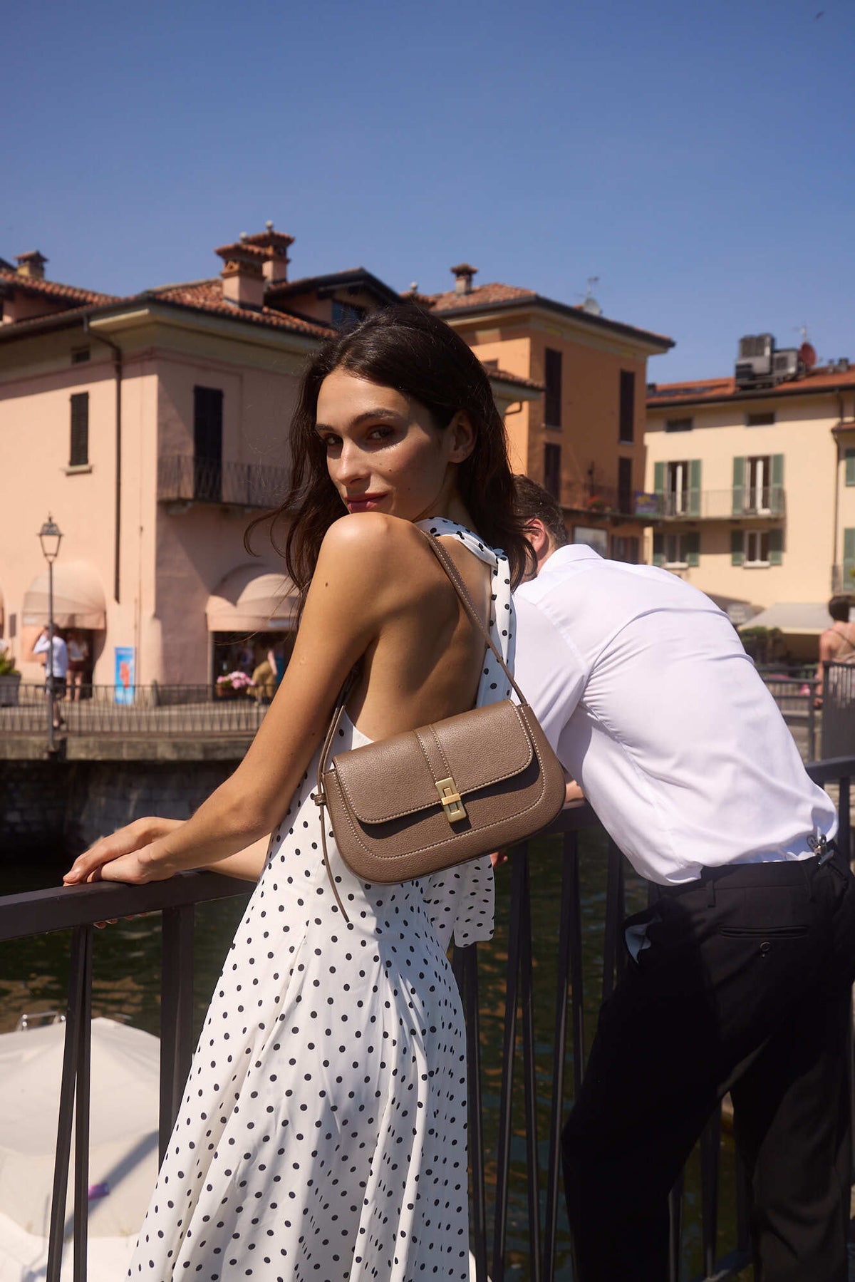 Firenze · Baguette S Étaupe (Gold)