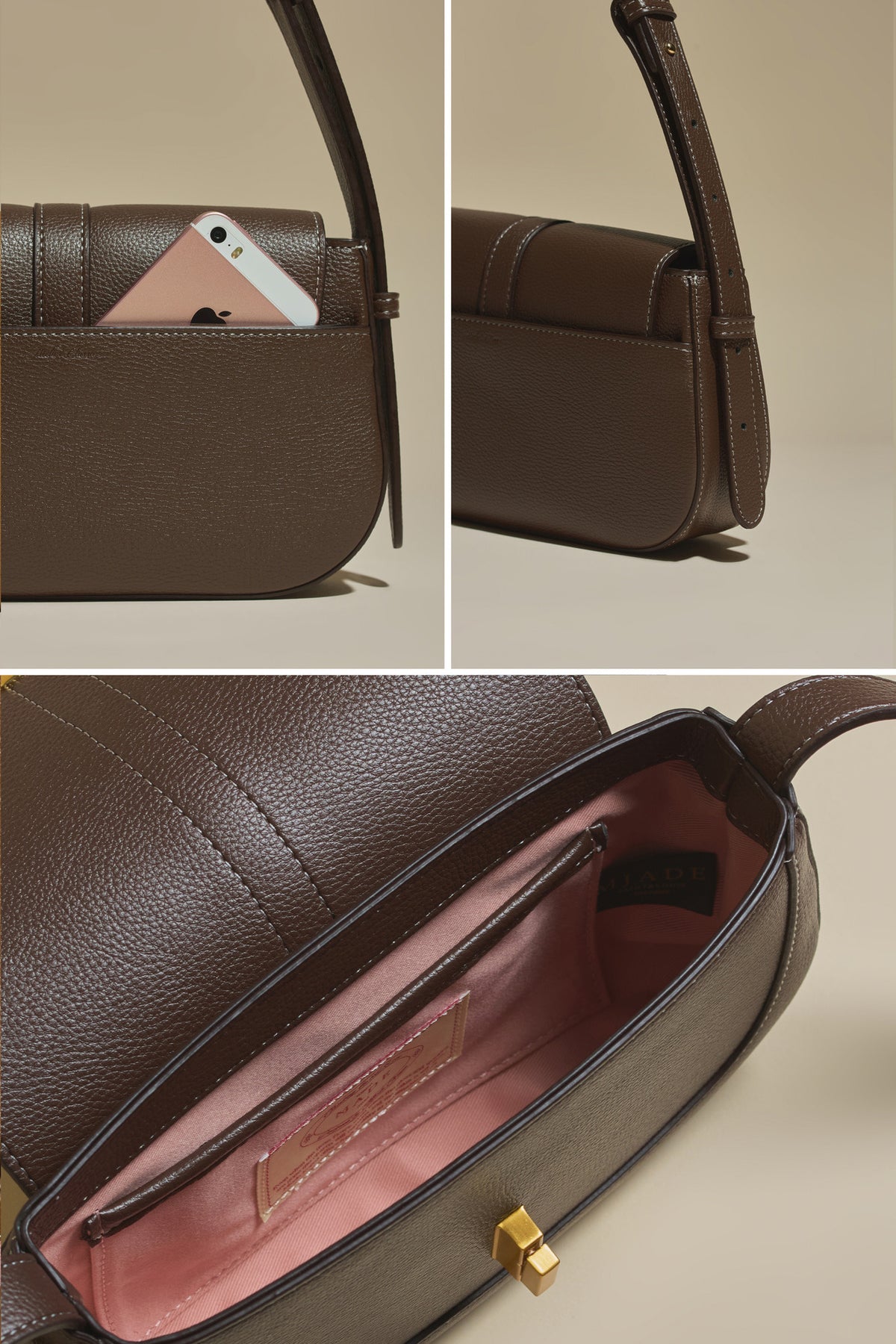 Firenze · Baguette S Walnut (Gold)