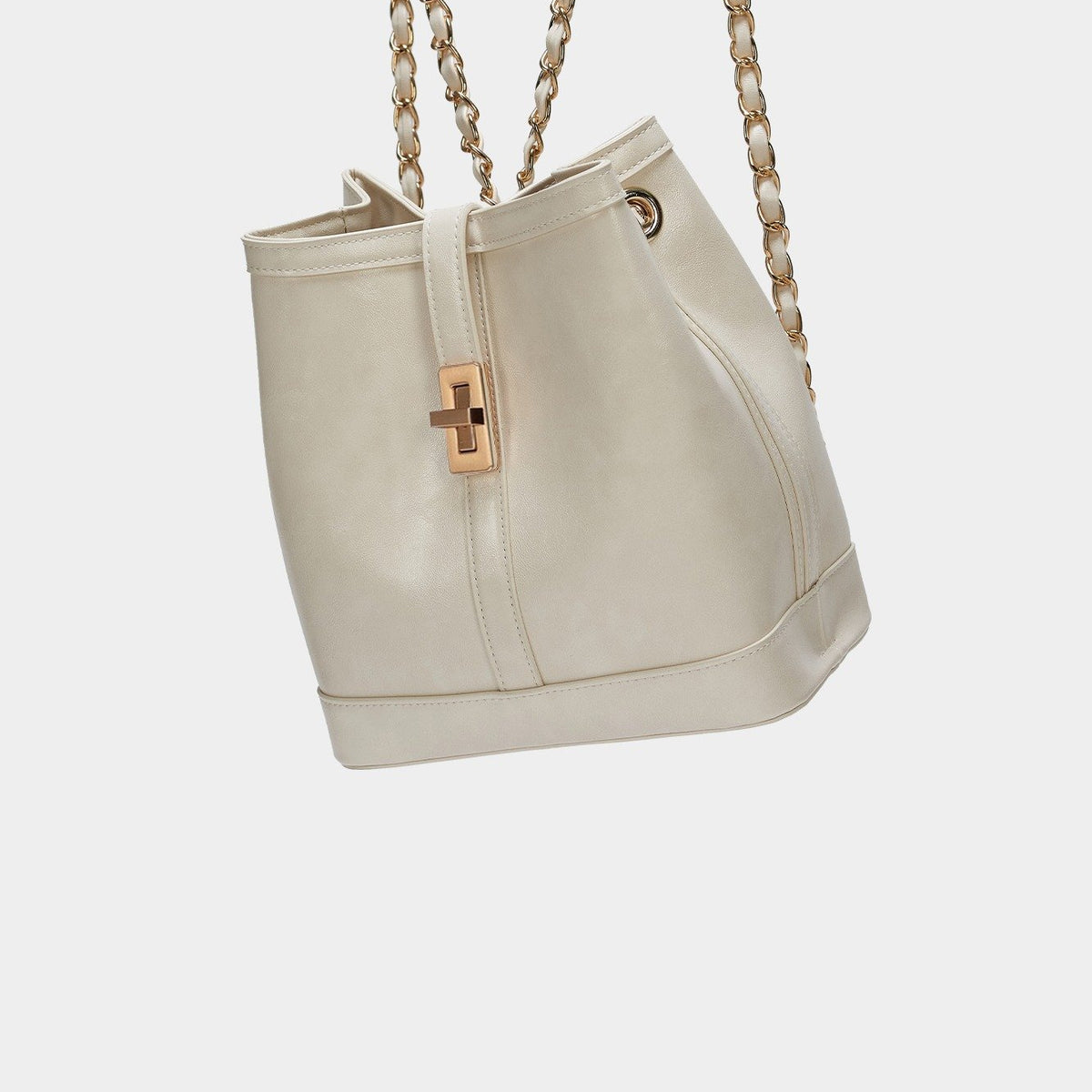 Atelier Classic · Carol Backpack Ivory (Gold)