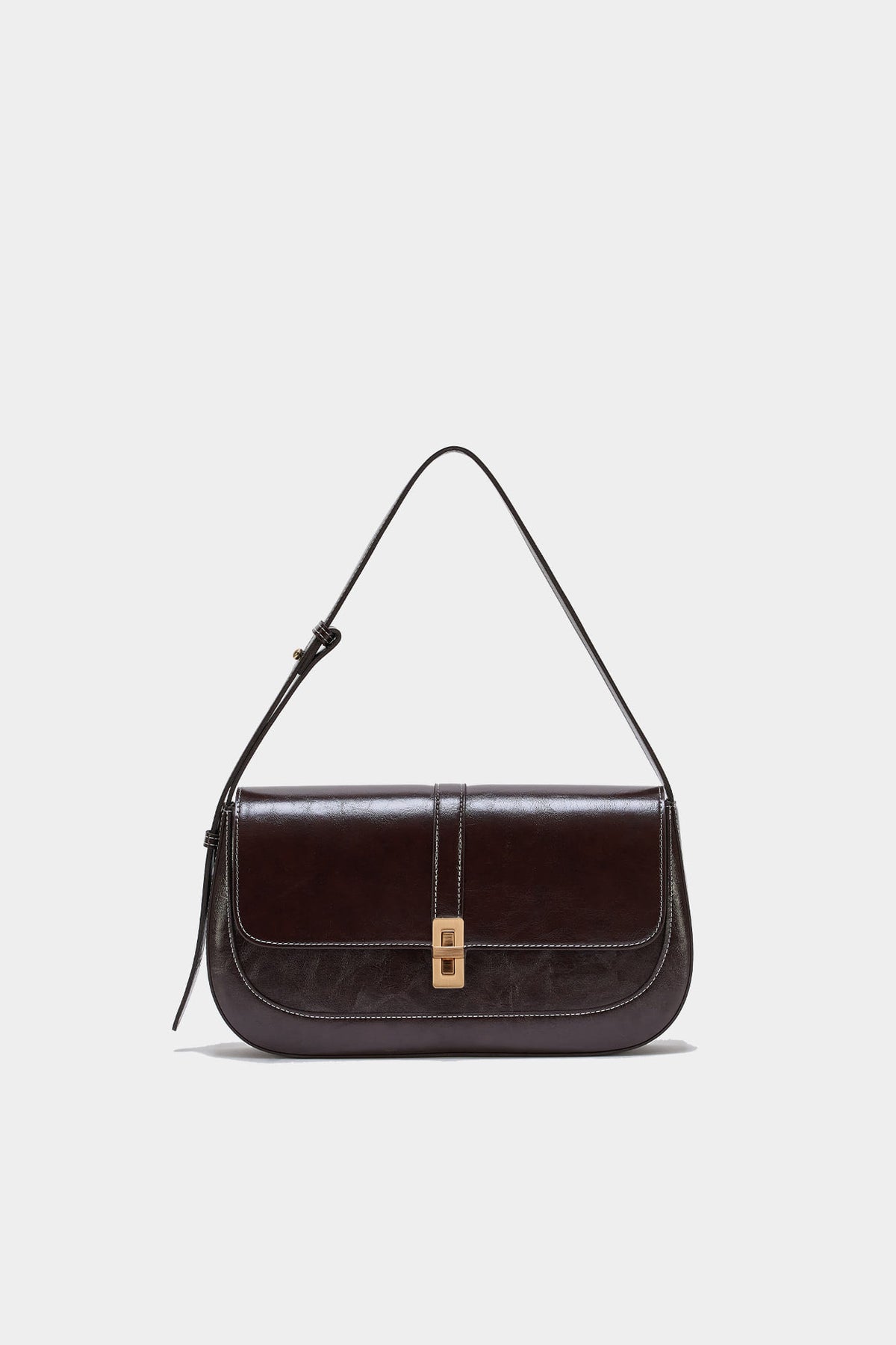 Classic · Baguette M Dark brown (stitch)