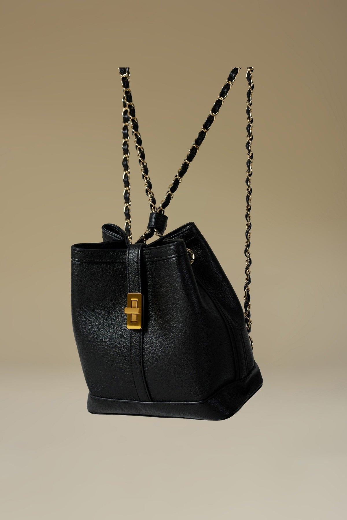 Firenze · Carol Backpack Black (Gold)