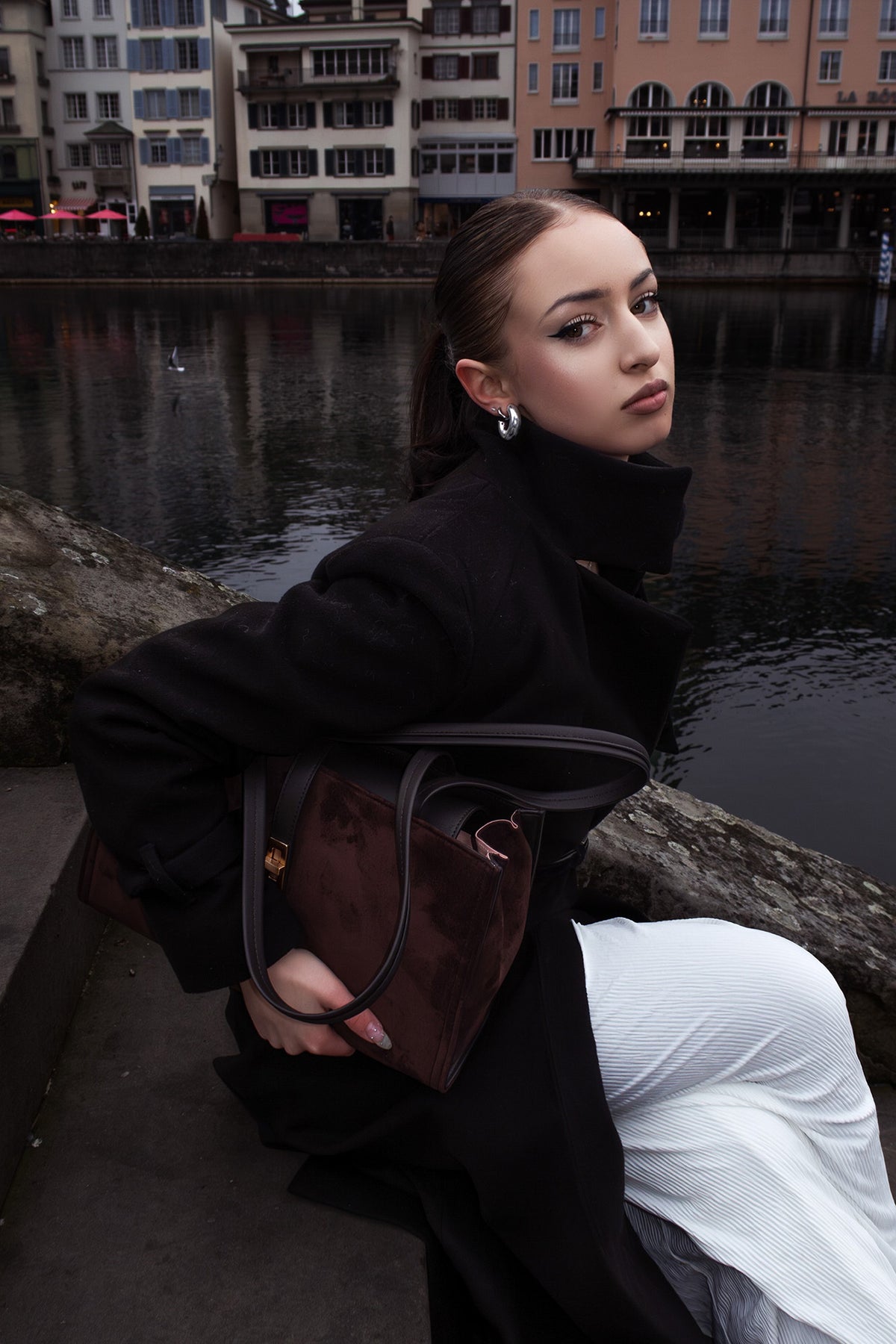 Suede · Matilda L Suede Walnut
