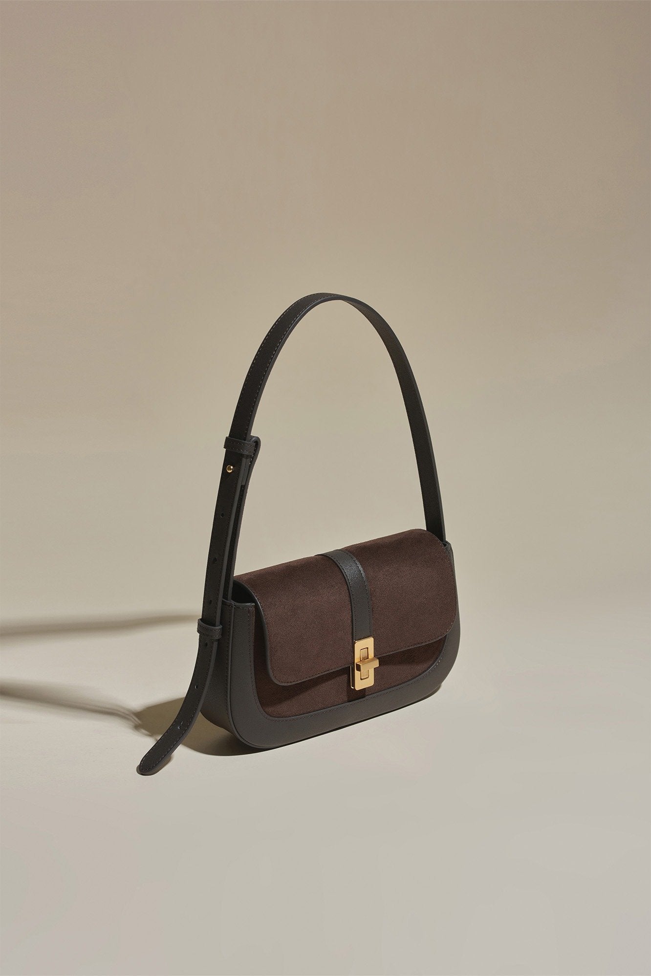 Suede · Baguette S Suede Walnut