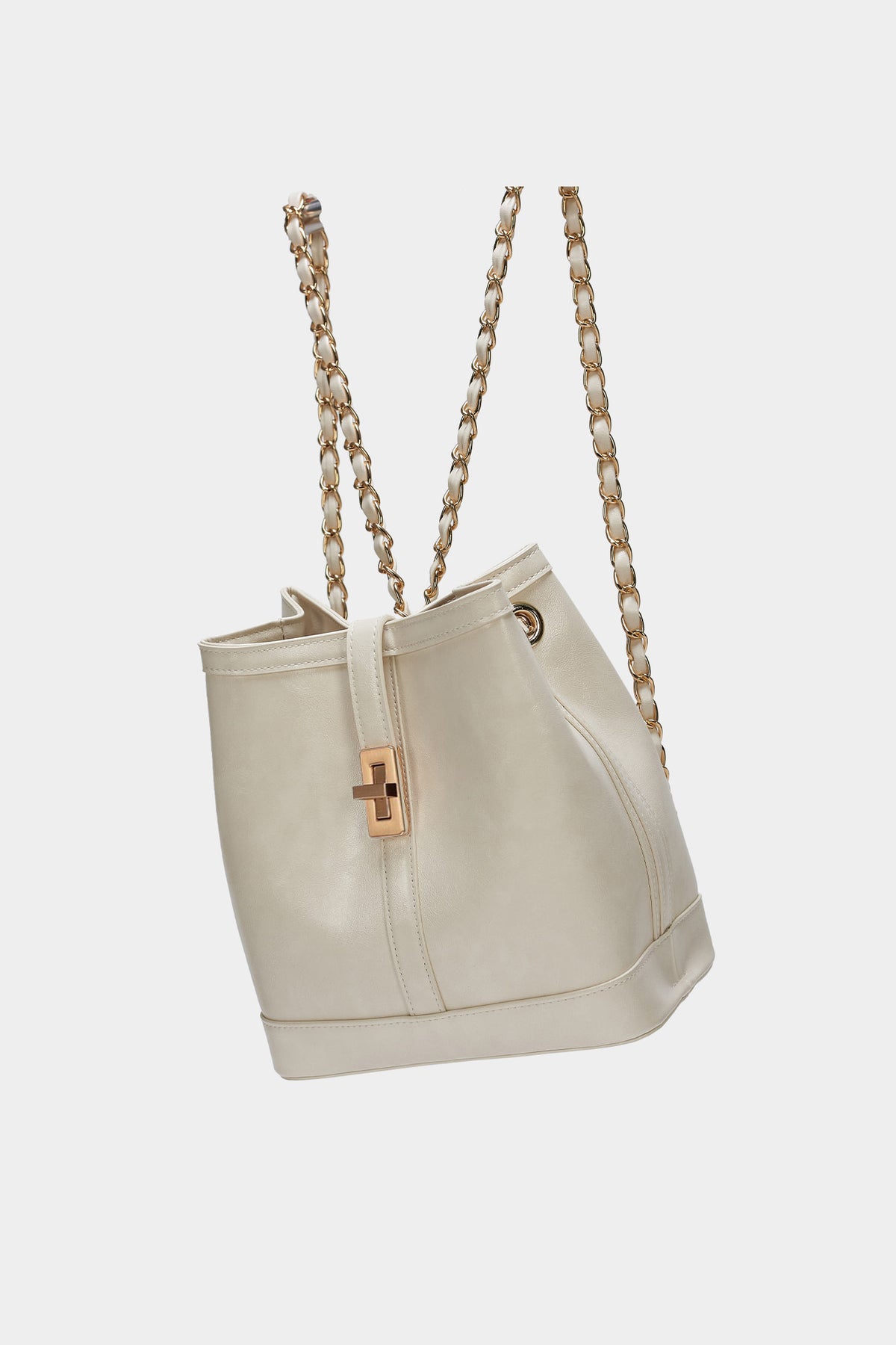 Atelier Classic · Carol Backpack Ivory (Gold)