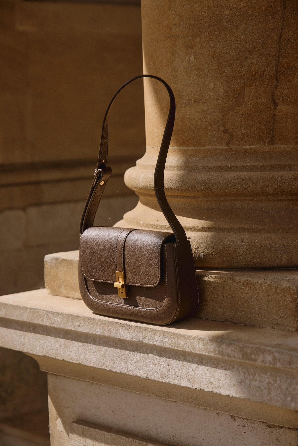 Firenze · Baguette S Étaupe (Gold)