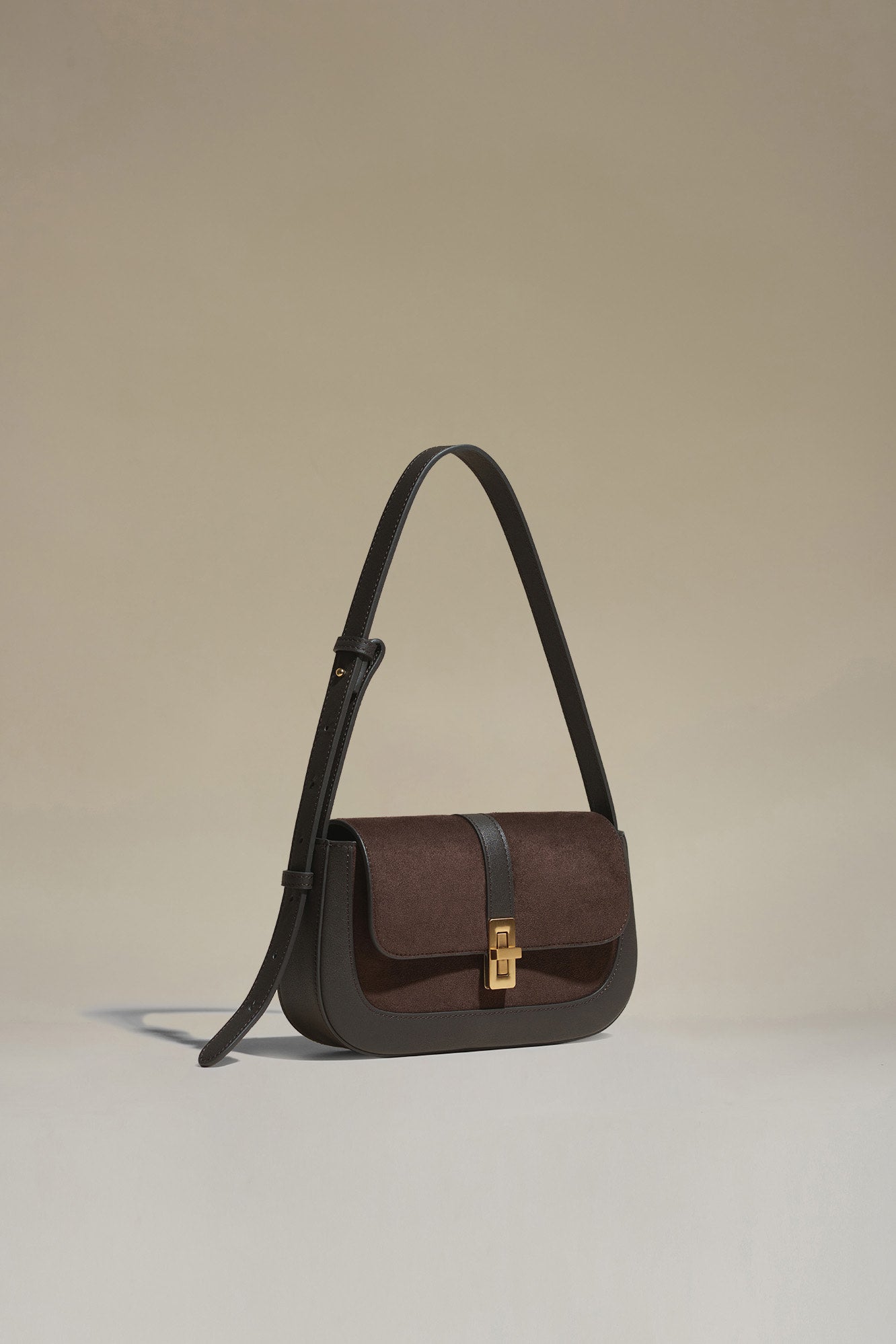 Suede · Baguette S Suede Walnut