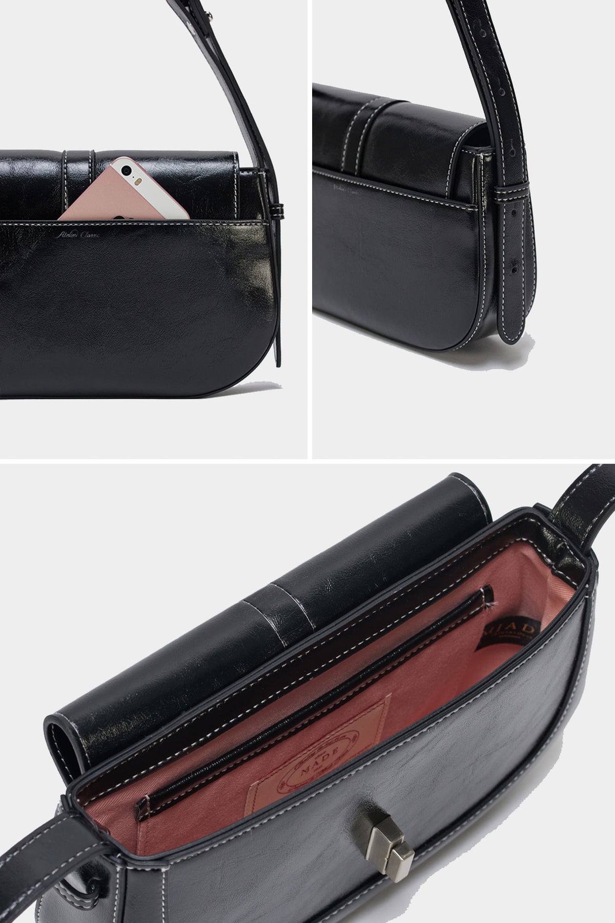 Atelier Classic · Baguette S Black (stitch)