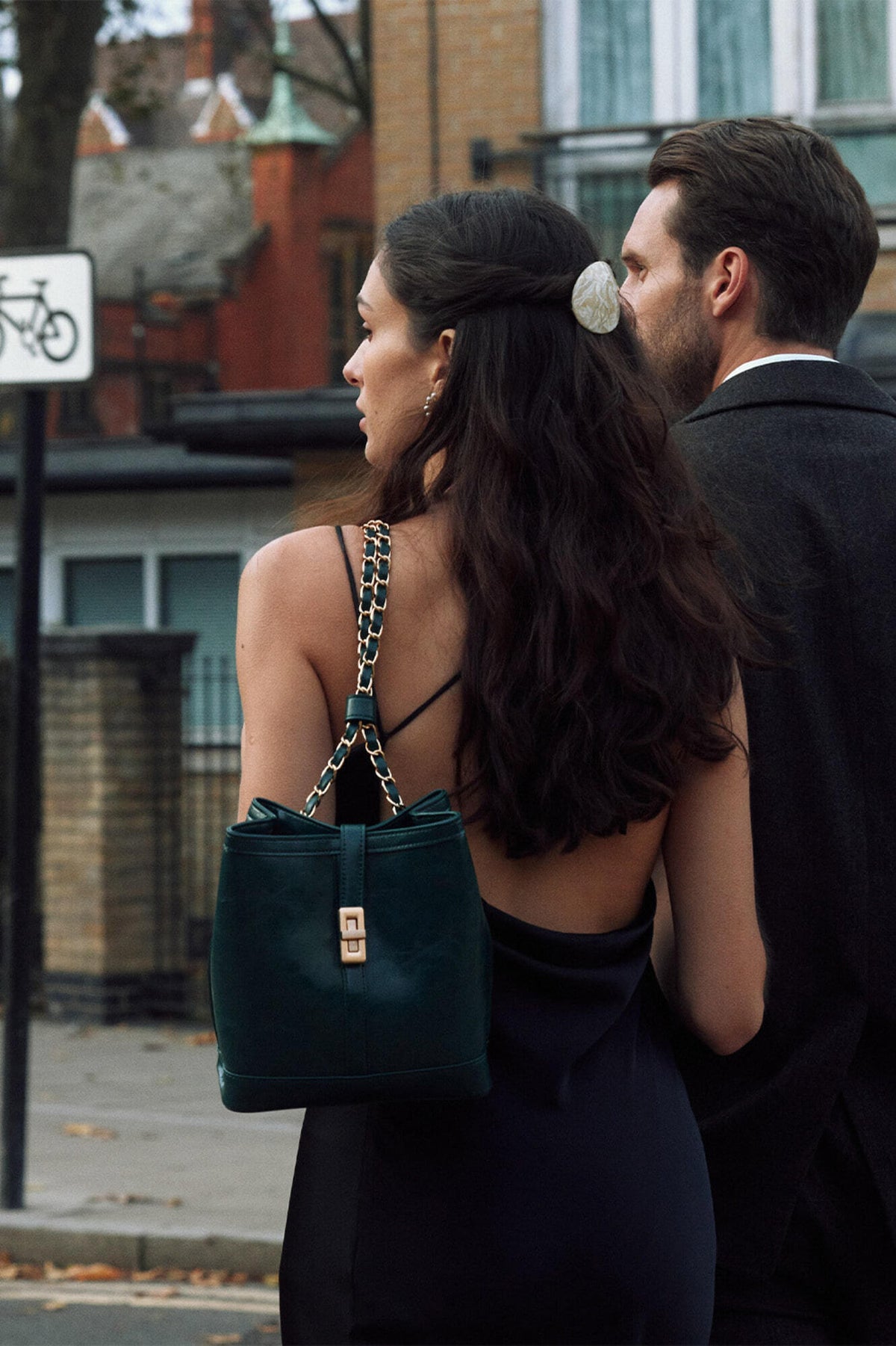 Atelier Classic · Carol Backpack Green (Gold)