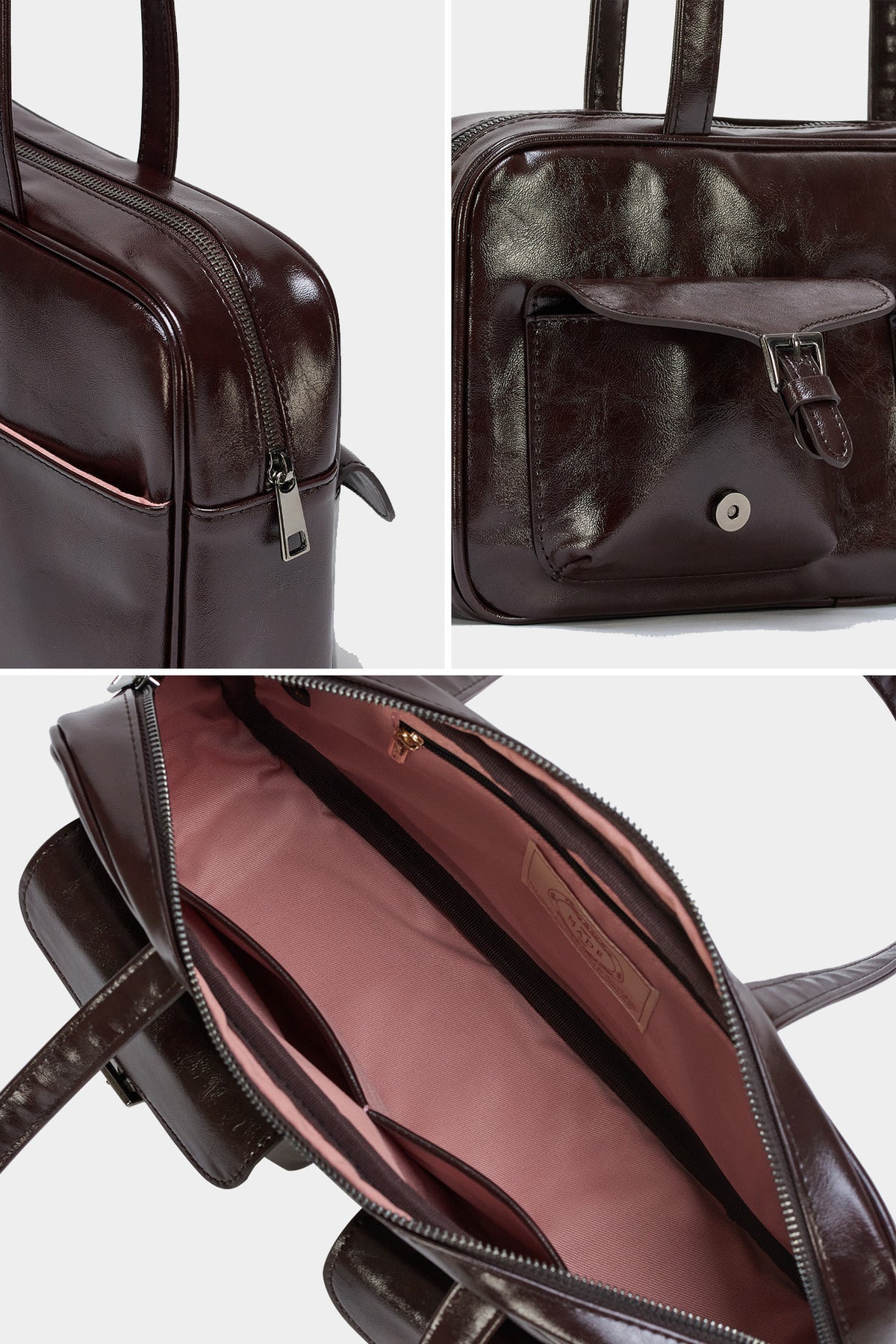 Classic · Pocket M Dark brown