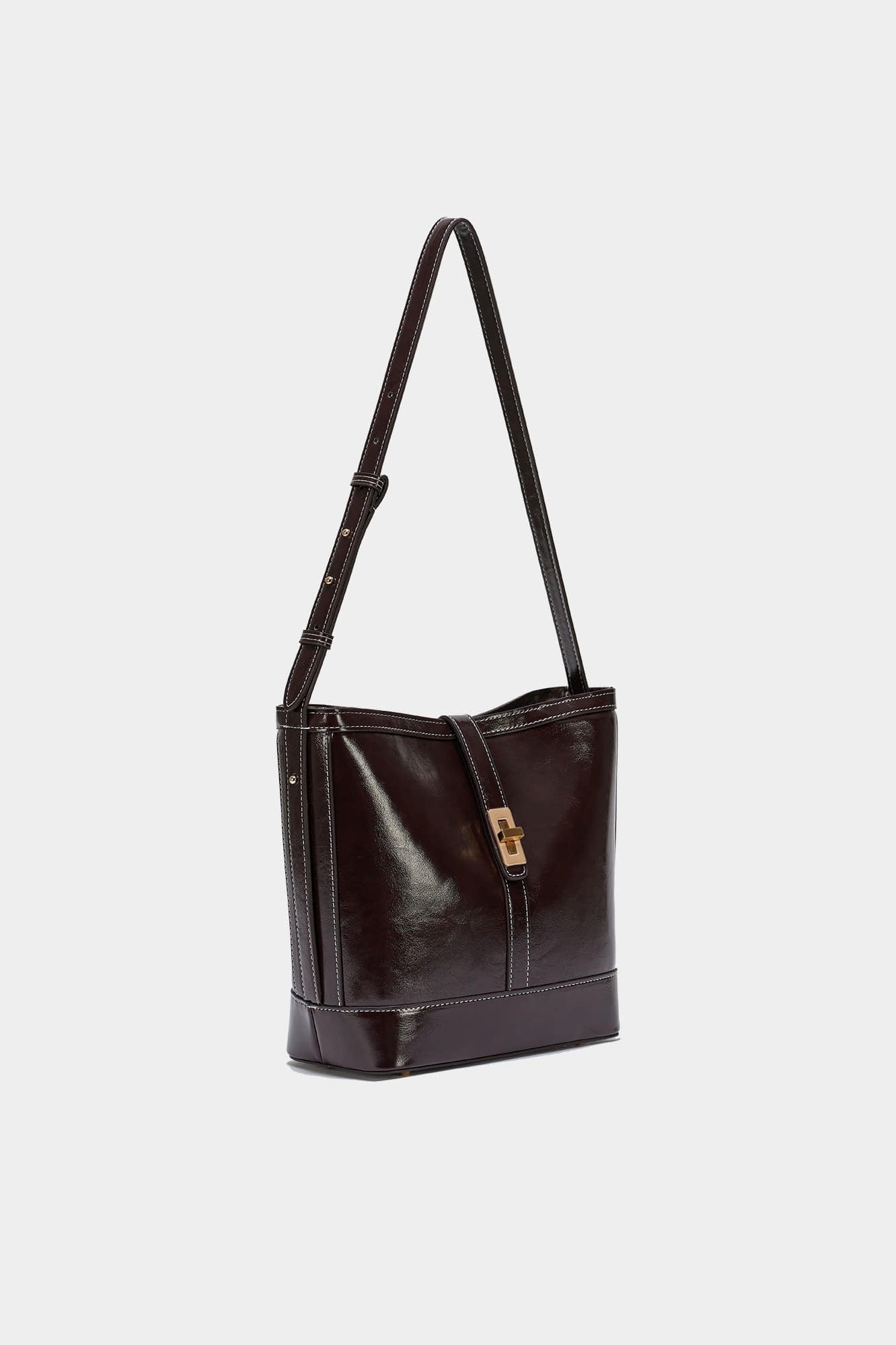 Classic · Bucket Dark brown (stitch)