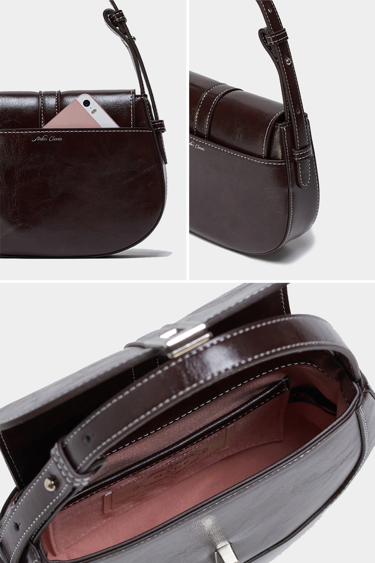 Atelier Classic · Amanda S Dark brown (stitch)