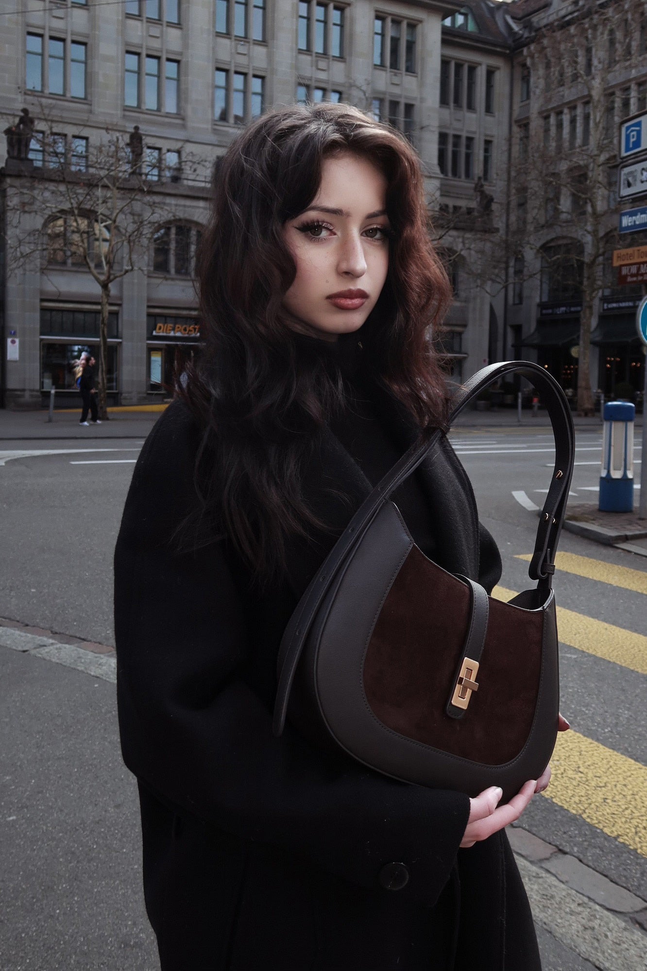 Suede · Amanda M Suede Walnut