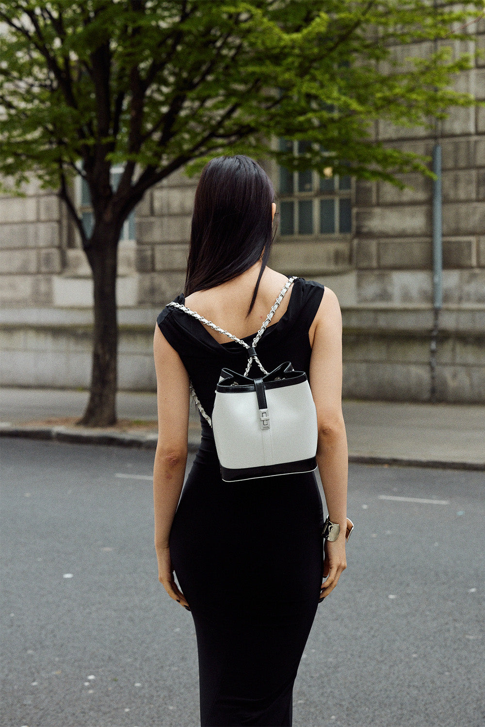 Atelier Classic · Carol Backpack Silver White mix (Silver)