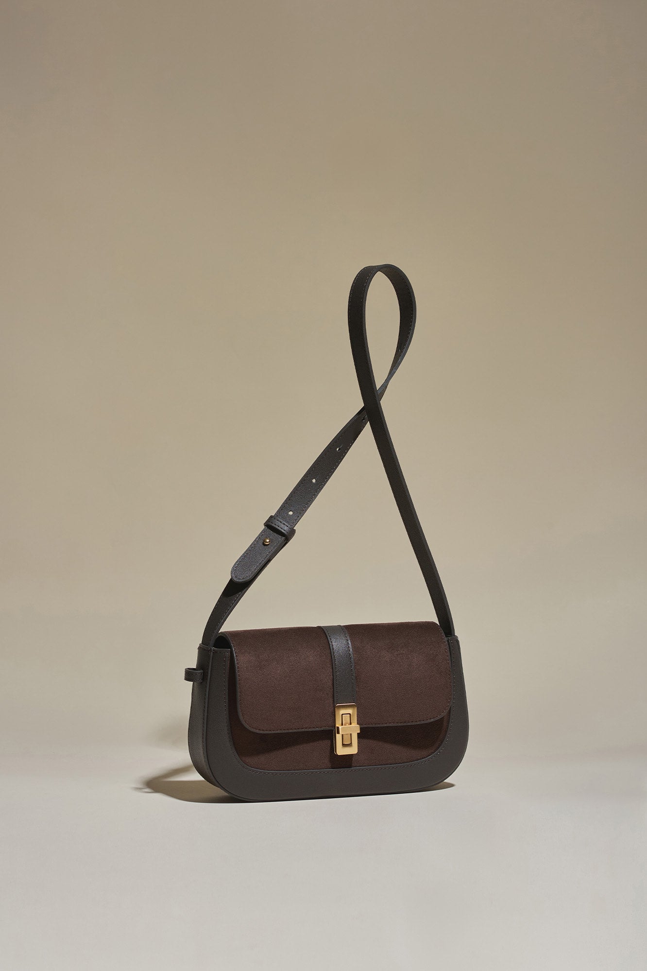 Suede · Baguette S Suede Walnut
