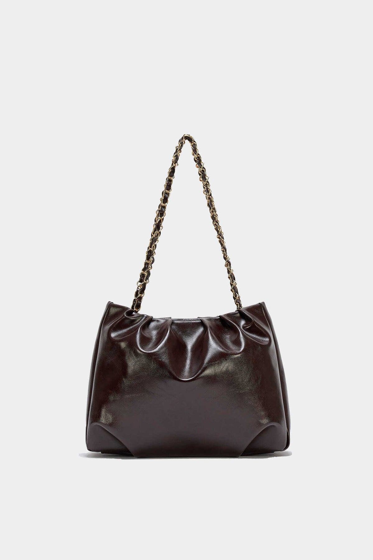 Classic · Chain Shoulder Dark brown