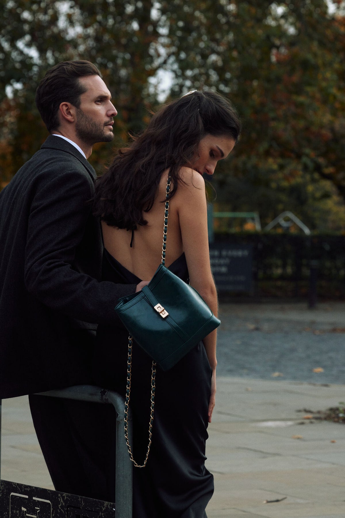 Atelier Classic · Carol Backpack Green (Gold)