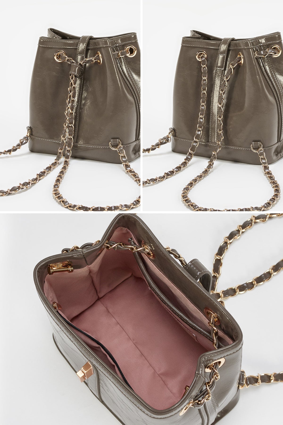 Atelier Classic · Carol Backpack Etoffe (Gold)