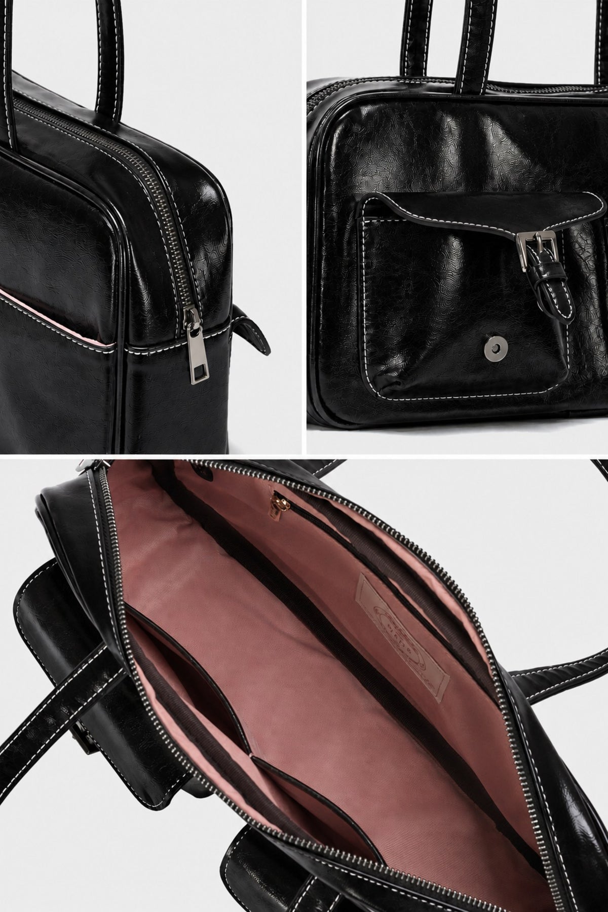 Classic · Pocket M Black (stitch)