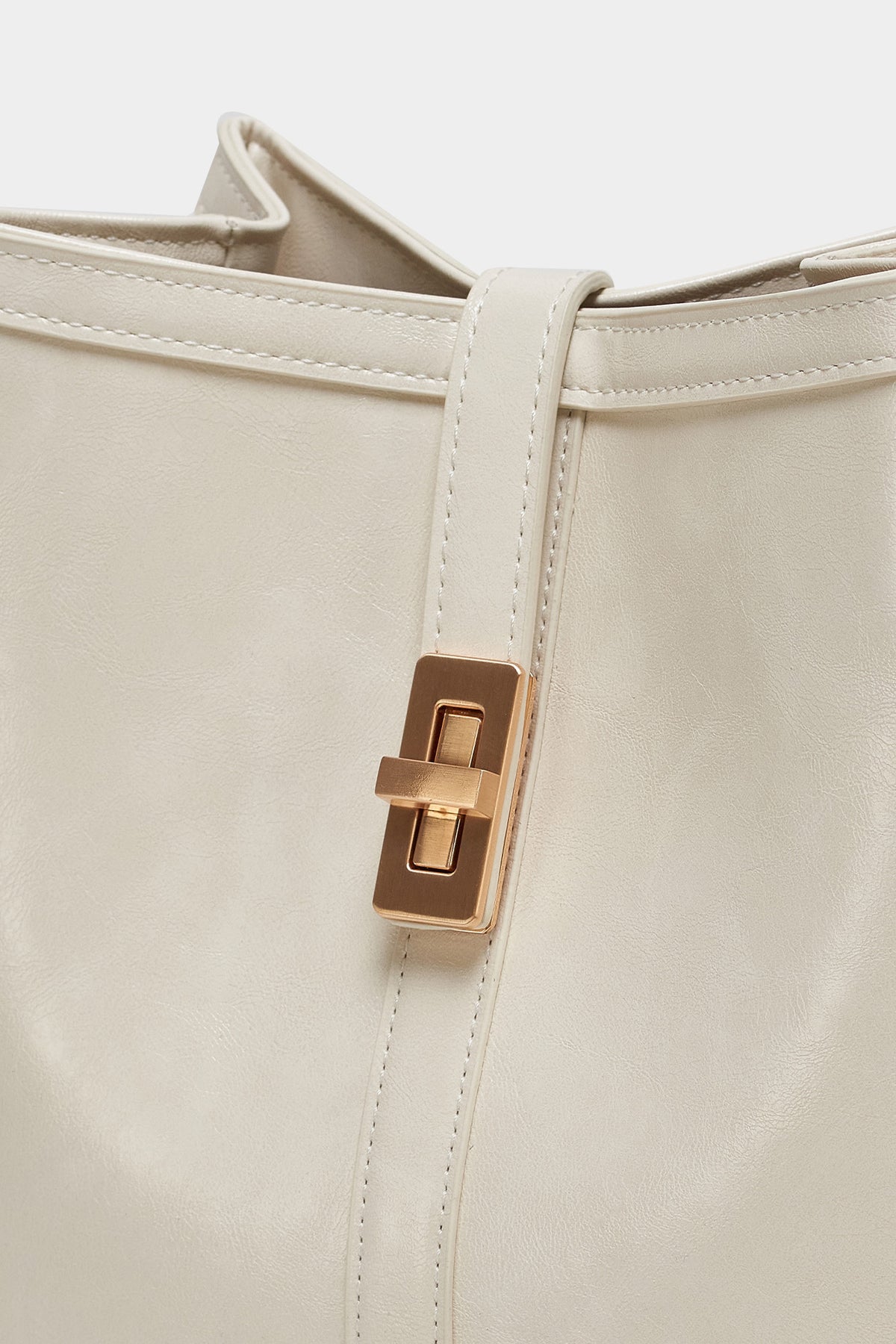 Atelier Classic · Carol Backpack Ivory (Gold)