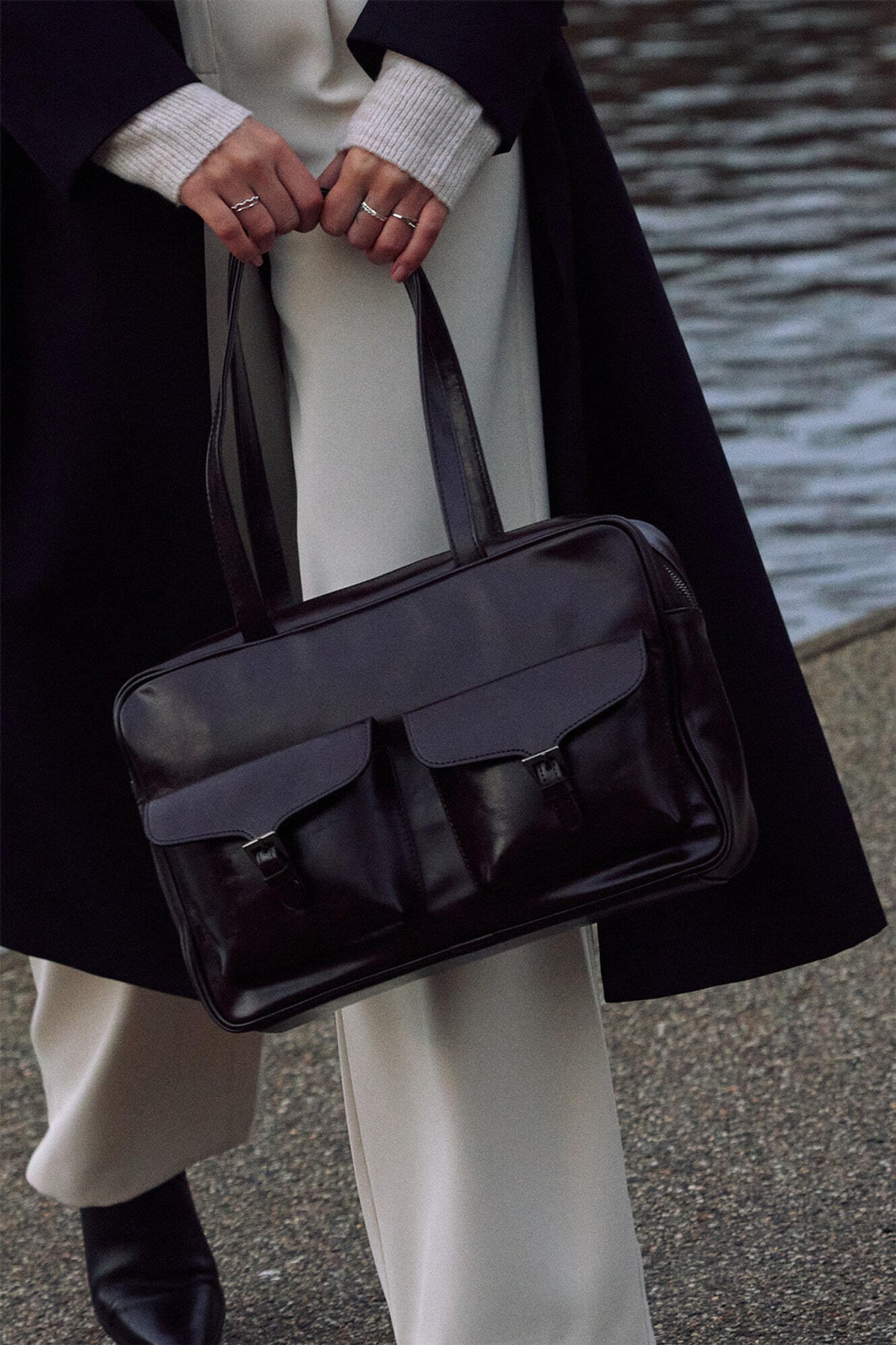 Classic · Pocket L Dark brown