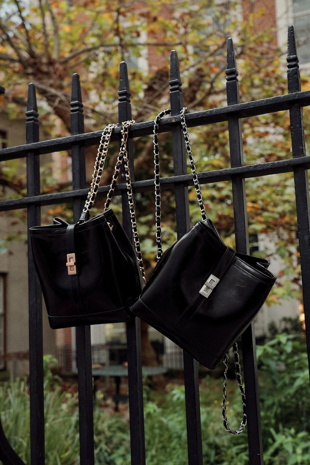 Atelier Classic · Carol Backpack Black (Gold)
