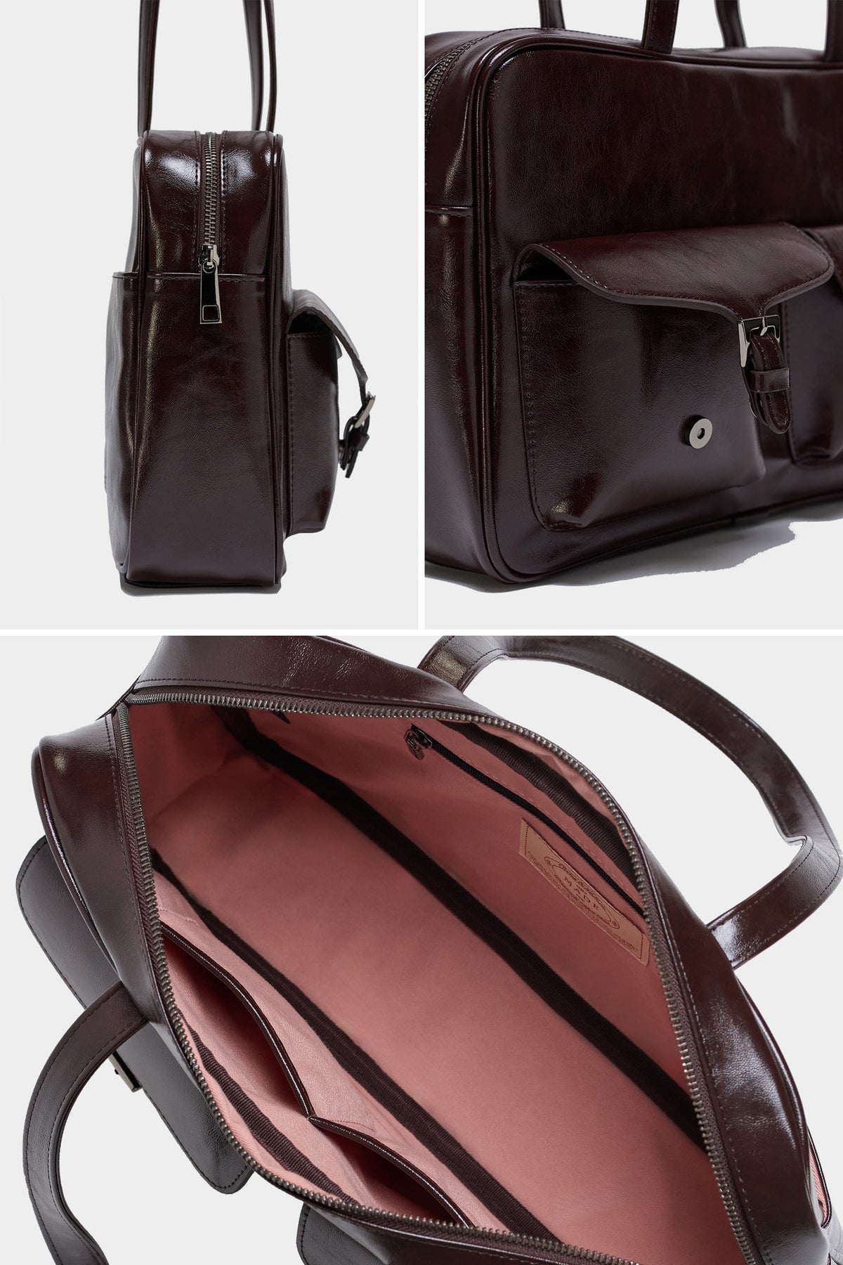 Classic · Pocket L Dark brown