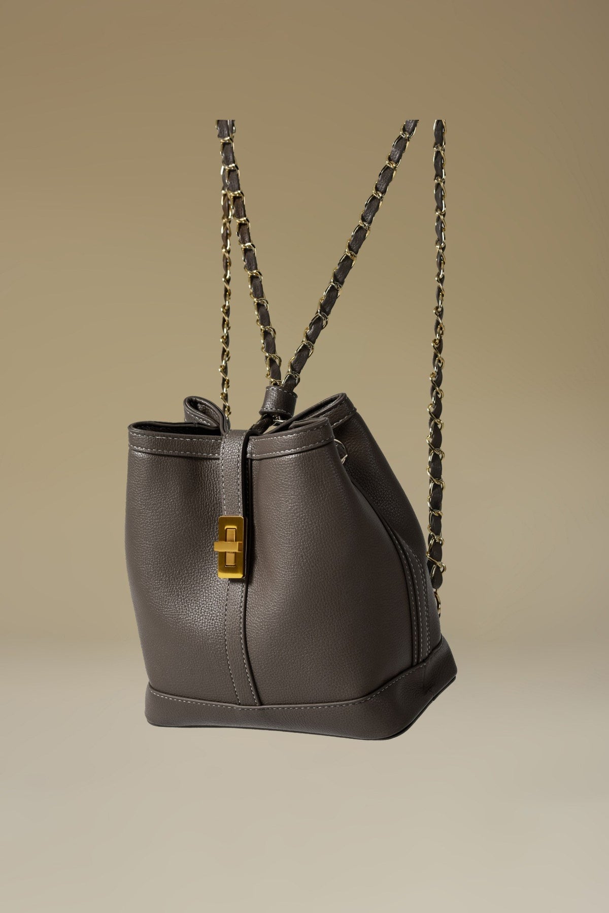 Firenze · Carol Backpack Étaupe (Gold)