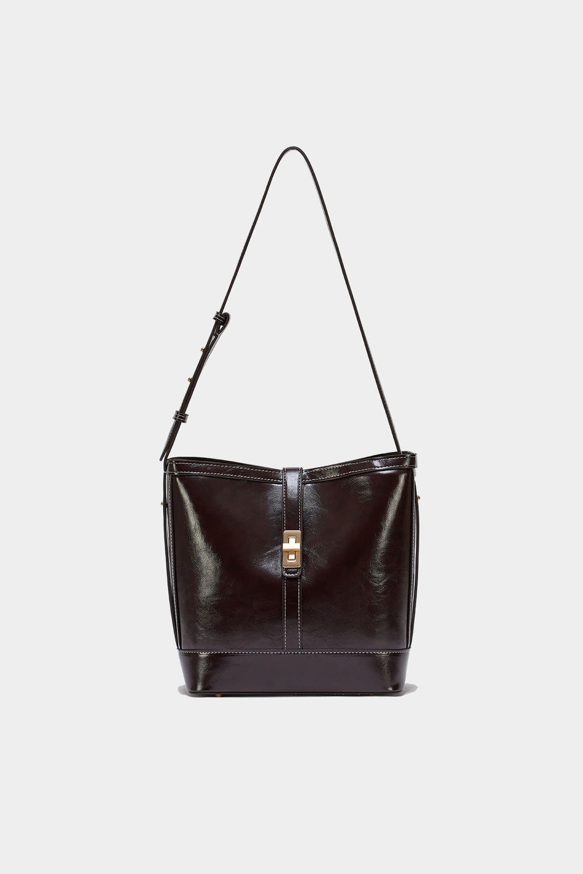 Classic · Bucket Dark brown (stitch)