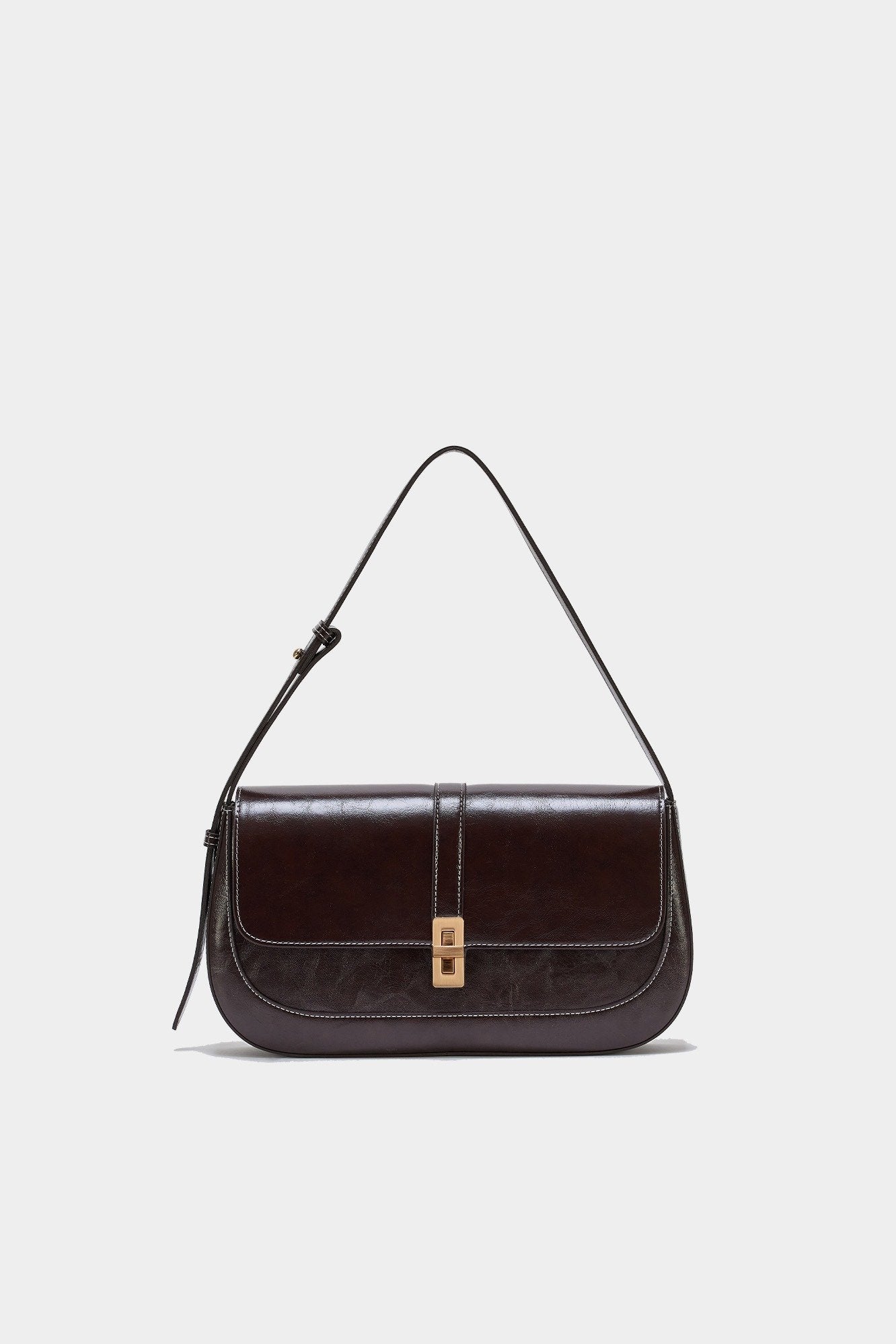 Classic · Baguette M Dark brown (stitch)