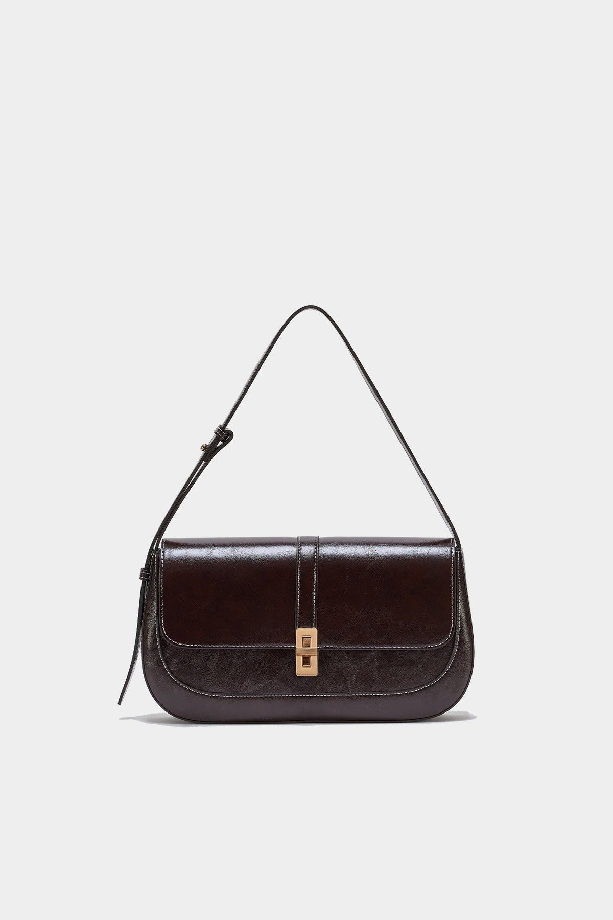 Classic · Baguette M Dark brown (stitch)