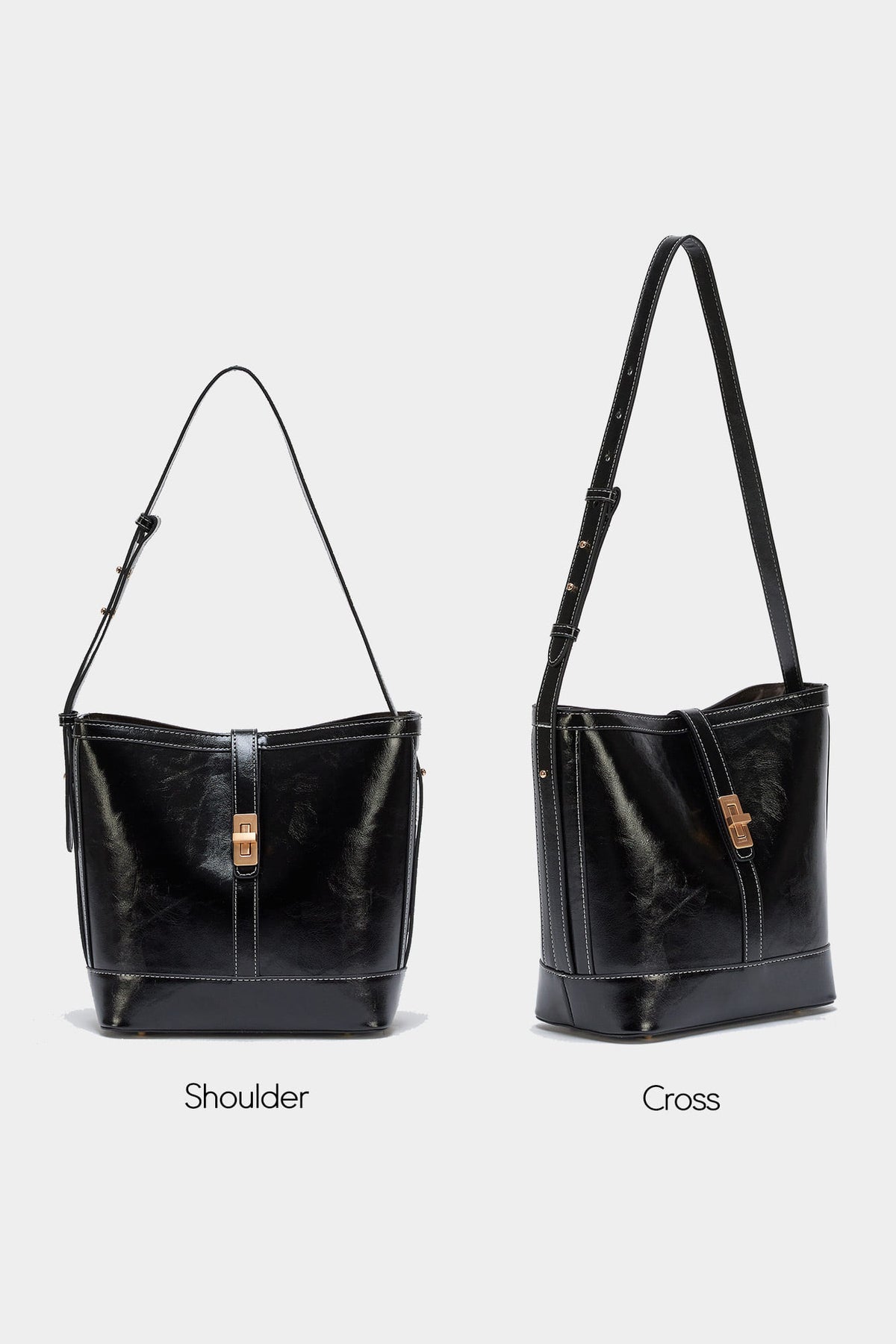 Classic · Bucket Dark brown (stitch)