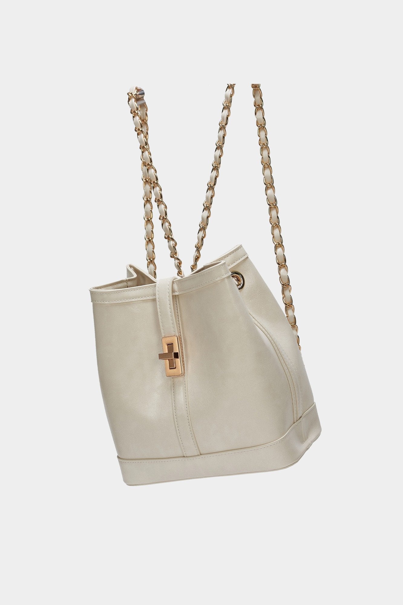 Atelier Classic · Carol Backpack Ivory (Gold)
